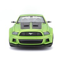Maisto - 2014 Ford Mustang Street Racer, matná zelená, 1:24