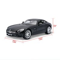 Maisto - Mercedes-AMG GT, matně černá, 1:24