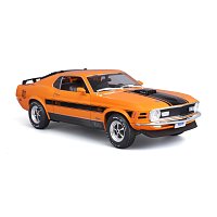 Maisto - 1970 Ford Mustang Mach 1, oranžová, 1:18