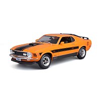 Maisto - 1970 Ford Mustang Mach 1, oranžová, 1:18