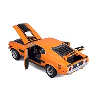 Maisto - 1970 Ford Mustang Mach 1, oranžová, 1:18
