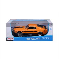 Maisto - 1970 Ford Mustang Mach 1, oranžová, 1:18