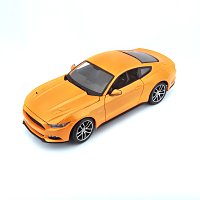 Maisto - 2015 Ford Mustang GT, metal oranžová, 1:18
