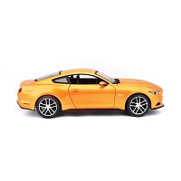Maisto - 2015 Ford Mustang GT, metal oranžová, 1:18