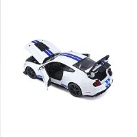 Maisto - 2020 Mustang Shelby GT500, biely, 1:18