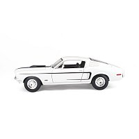 Maisto - 1968 Ford Mustang GT Cobra Jet, bílá, 1:18