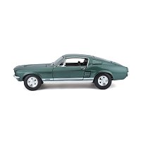 Maisto - 1967 Ford Mustang Fastback, metal zelená, 1:18
