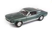 Maisto - 1967 Ford Mustang Fastback, metal zelená, 1:18