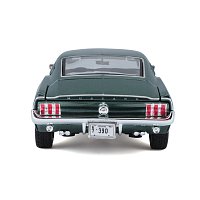 Maisto - 1967 Ford Mustang Fastback, metal zelená, 1:18