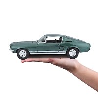 Maisto - 1967 Ford Mustang Fastback, metal zelená, 1:18
