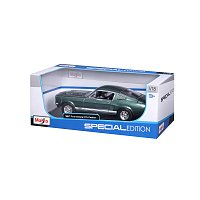 Maisto - 1967 Ford Mustang Fastback, metal zelená, 1:18