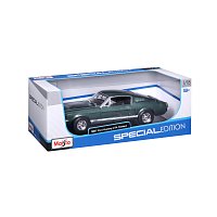 Maisto - 1967 Ford Mustang Fastback, metal zelená, 1:18