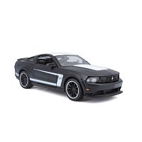 Maisto - Ford Mustang Boss 302, matně černá, 1:24