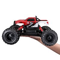 Maisto RC – Rock Crawler, červený, 2,4 GHz