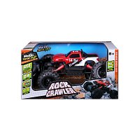 Maisto RC – Rock Crawler, červený, 2,4 GHz