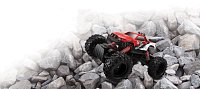 Maisto RC – Rock Crawler, červený, 2,4 GHz