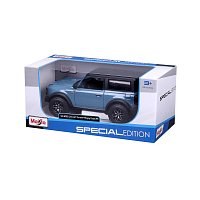 Maisto - 2021 Ford Bronco, modrá, 1:24