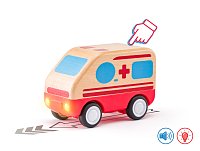 Auto sanitka se zvuky a světlem, setrvačník