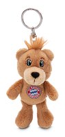 NICI kľúčenka FC BAYERN MÜNCHEN Medveď Berni 10cm, GREEN