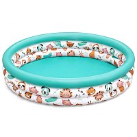 Nafukovací bazének Korál, průměr 1,22m, výška 25cm, assort