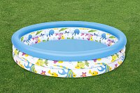 Nafukovací bazének Korál, průměr 1,22m, výška 25cm, assort