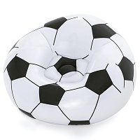 Nafukovacie kreslo Futbalová lopta, 1,14m x 1,12m x 66cm