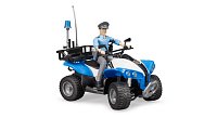 Pohotovostní vozidla - policejní čtyřkolka Quad s policistou a příslušenstvím