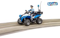 Pohotovostní vozidla - policejní čtyřkolka Quad s policistou a příslušenstvím
