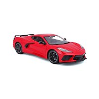 Maisto - 2020 Chevrolet® Corvette® Stingray, červená, 1:18