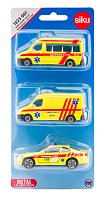 SIKU česká verze - set ambulance sada 3 aut