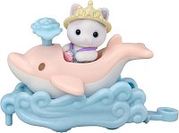 Mořská vozítka a baby figurky  v zábavném parku