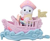 Mořská vozítka a baby figurky  v zábavném parku