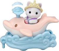 Mořská vozítka a baby figurky  v zábavném parku