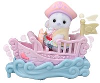 Mořská vozítka a baby figurky  v zábavném parku