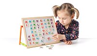 Magnetická tabulka s ABC na stůl