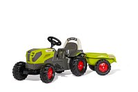 Šlapací traktor Rolly Kid Claas Axos s vlečkou