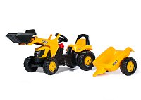 Šlapací traktor Rolly Kid JCB s vlečkou