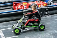 Šlapací motokára Ferbedo AR8G zelená