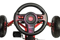 Šlapací motokára Ferbedo AR8G červená