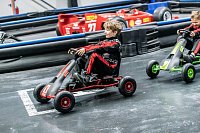 Šlapací motokára Ferbedo AR8G červená