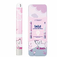 VITAMMY SMILE dětský sonický zubní kartáček, Kočka, od 3 let