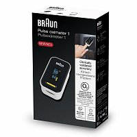 BRAUN 1 YK-81CEU Pulsní oxymetr s OLED displejem
