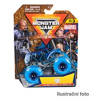 MONSTER JAM - sběratelský kovový model auta Monster Truck, Marvel, assort, 1:64