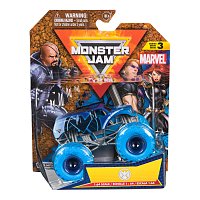 MONSTER JAM - sběratelský kovový model auta Monster Truck, Marvel, assort, 1:64