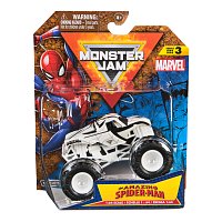 MONSTER JAM - sběratelský kovový model auta Monster Truck, Marvel, assort, 1:64