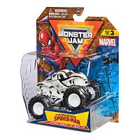 MONSTER JAM - sběratelský kovový model auta Monster Truck, Marvel, assort, 1:64