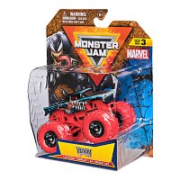 MONSTER JAM - sběratelský kovový model auta Monster Truck, Marvel, assort, 1:64