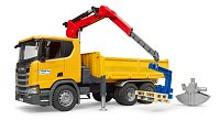 Konstrukční vozy - Scania Super 560R Stavební vůz s jeřábem a 2 paletama