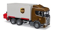 Komerční vozy - Scania Super 560R UPS s vysokozdvižným vozíkem