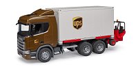 Komerční vozy - Scania Super 560R UPS s vysokozdvižným vozíkem